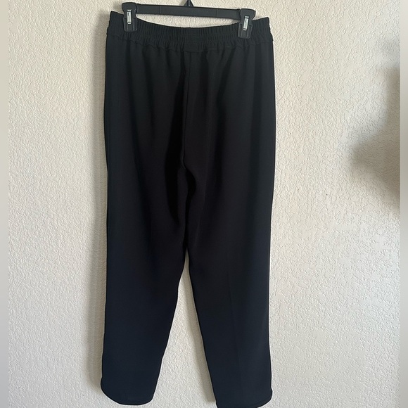 J. Crew Reese Crepe Joggers size 6 Black - Picture 3 of 9